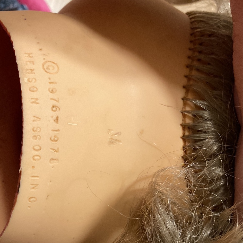 Vintage Miss Piggy puppet head. 1970s - Picture 6 of 8